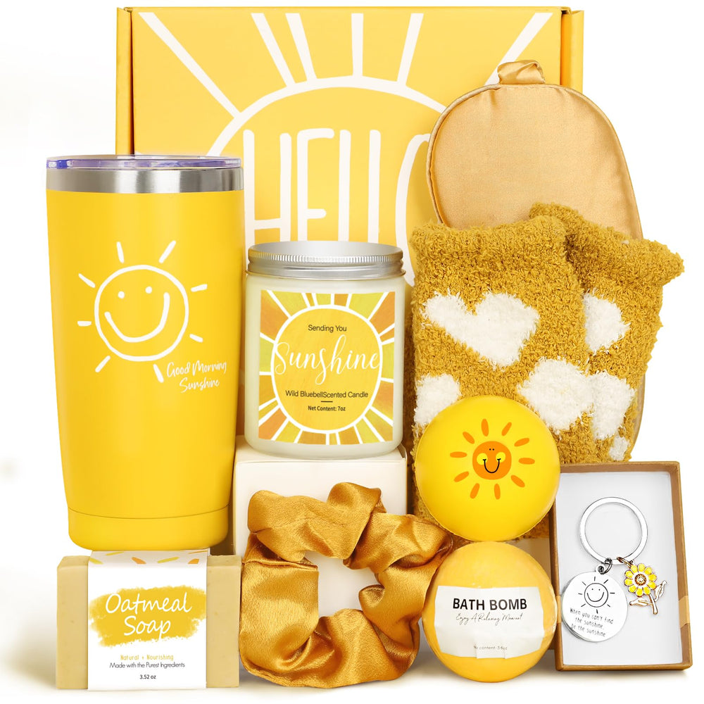 Suhctuptx caja frontal lista para regalar con colores alegres y sorpresa interior
