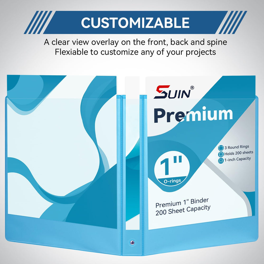 SUIN portada transparente con carátula personalizada visible