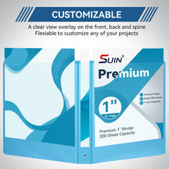 SUIN portada transparente con carátula personalizada visible