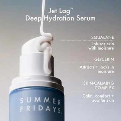 Summer Fridays Jet Lag Eye Patches on tray reducing puffiness for visibly smoother under-eyes