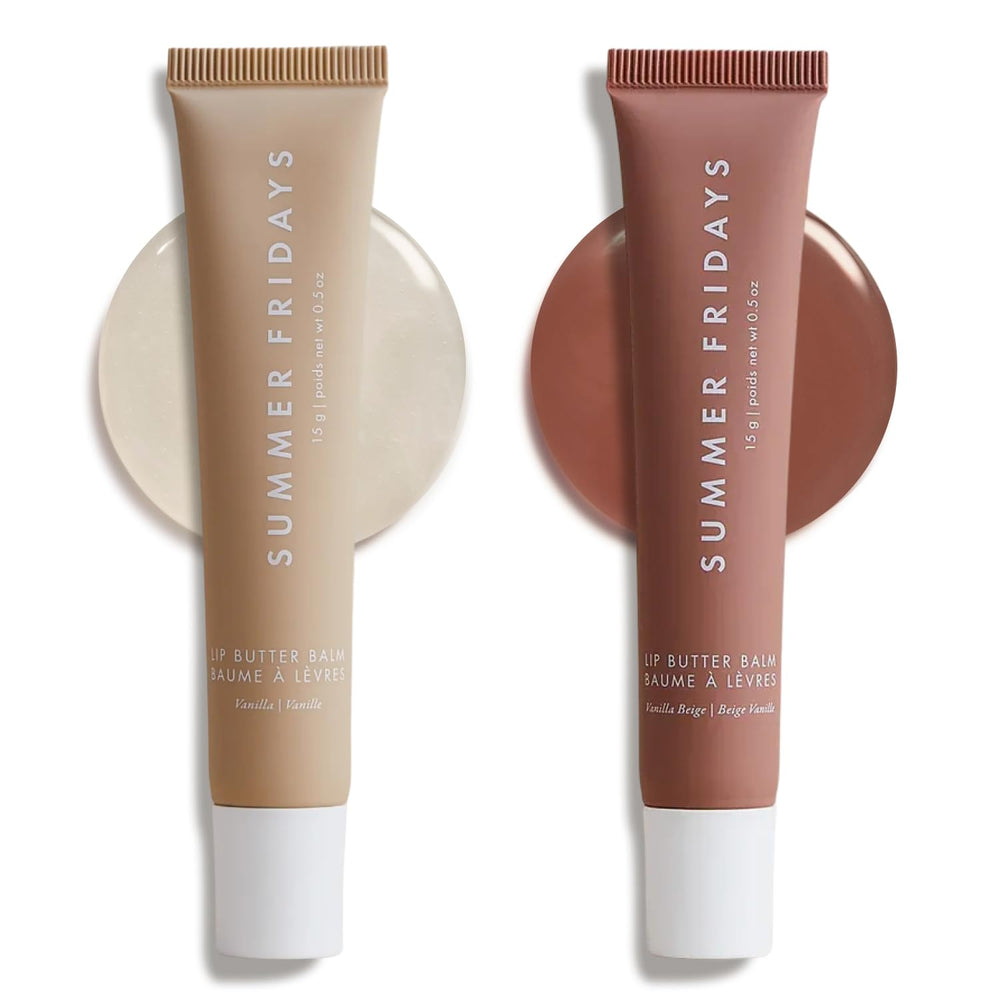 Summer Fridays bálsamo frontal con brillo y aspecto elegante