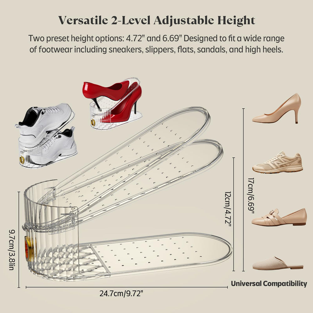 SummerVines muestra ajuste de altura para adaptar zapatillas y tacones