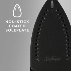 Sunbeam punta de precisión alcanzando botones y cuellos con exactitud