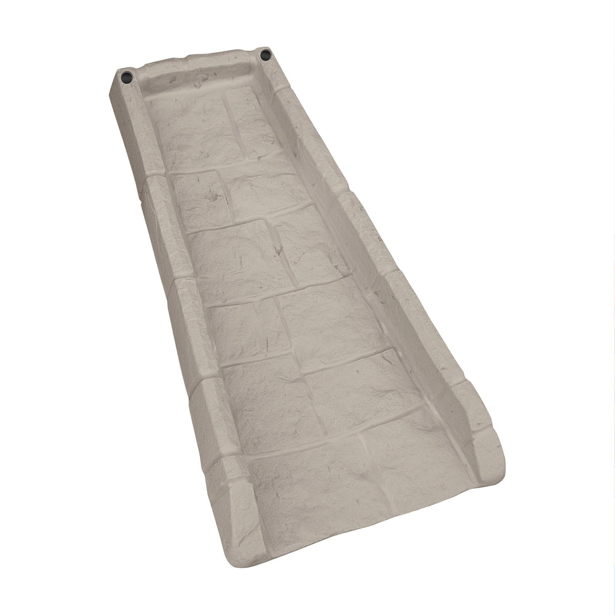 Suncast bloque frontal taupe claro mostrando diseño y beneficio estético
