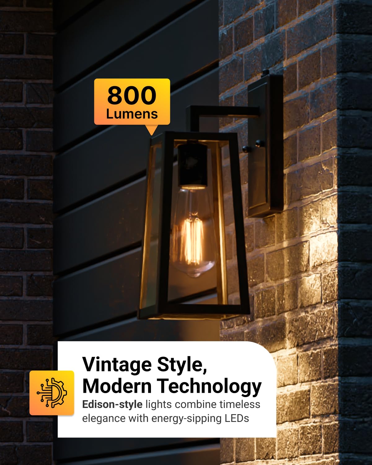Sunco detalle del filamento LED con aspecto Edison y luz cálida decorativa