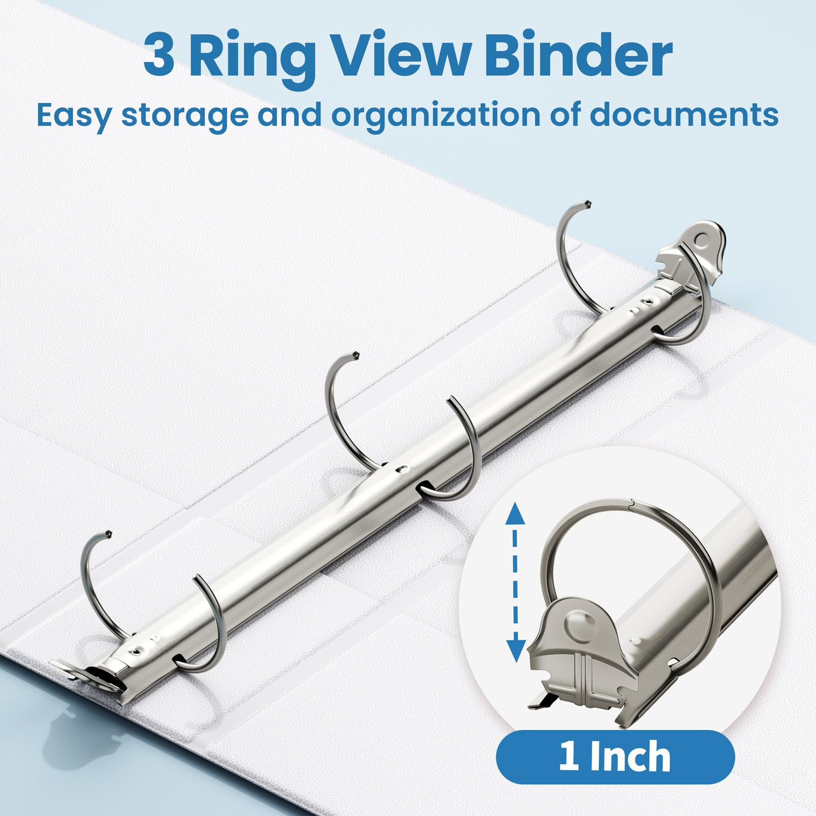 SUNEE bolsillo interno guardando papeles sueltos y orden