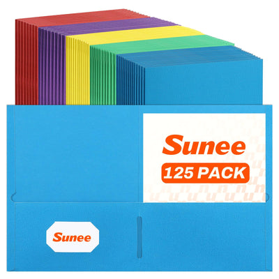 SUNEE carpeta frontal en colores surtidos para organización rápida