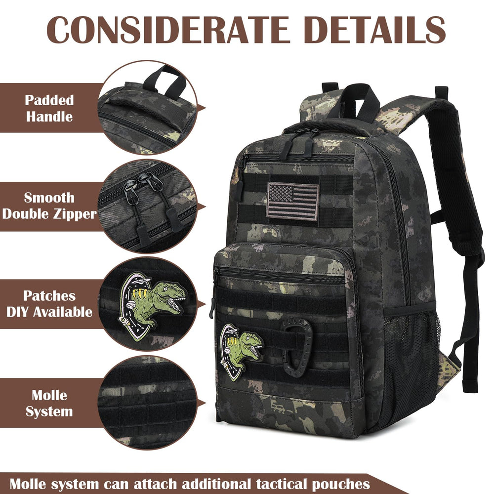 SunForMorning MOLLE webbing close-up for customizable gear attachment benefit
