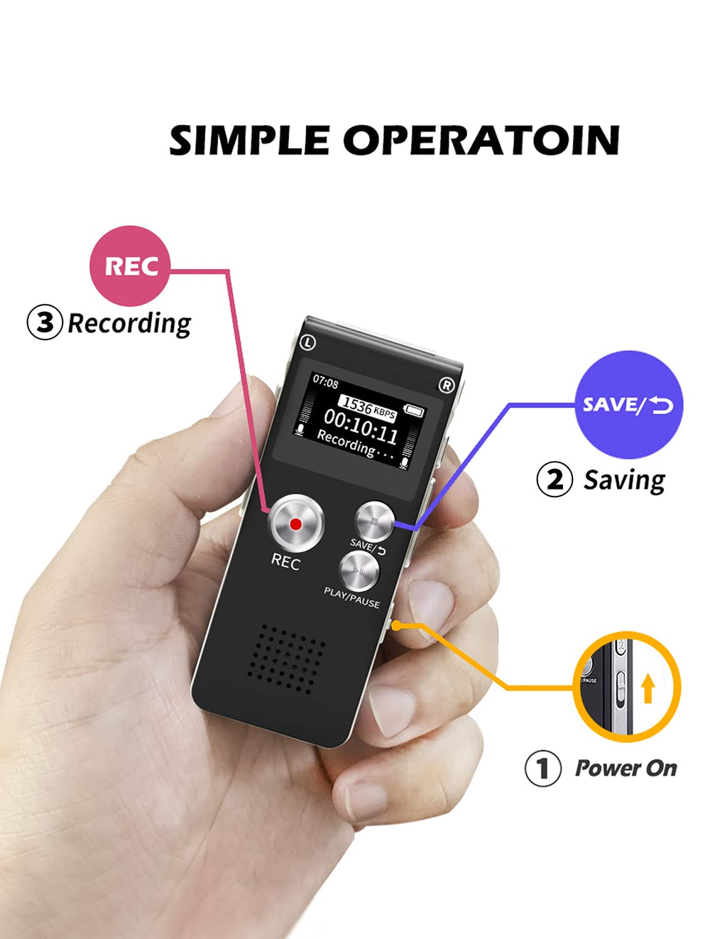 Sunlan en uso durante una clase para registrar conferencias y apuntes