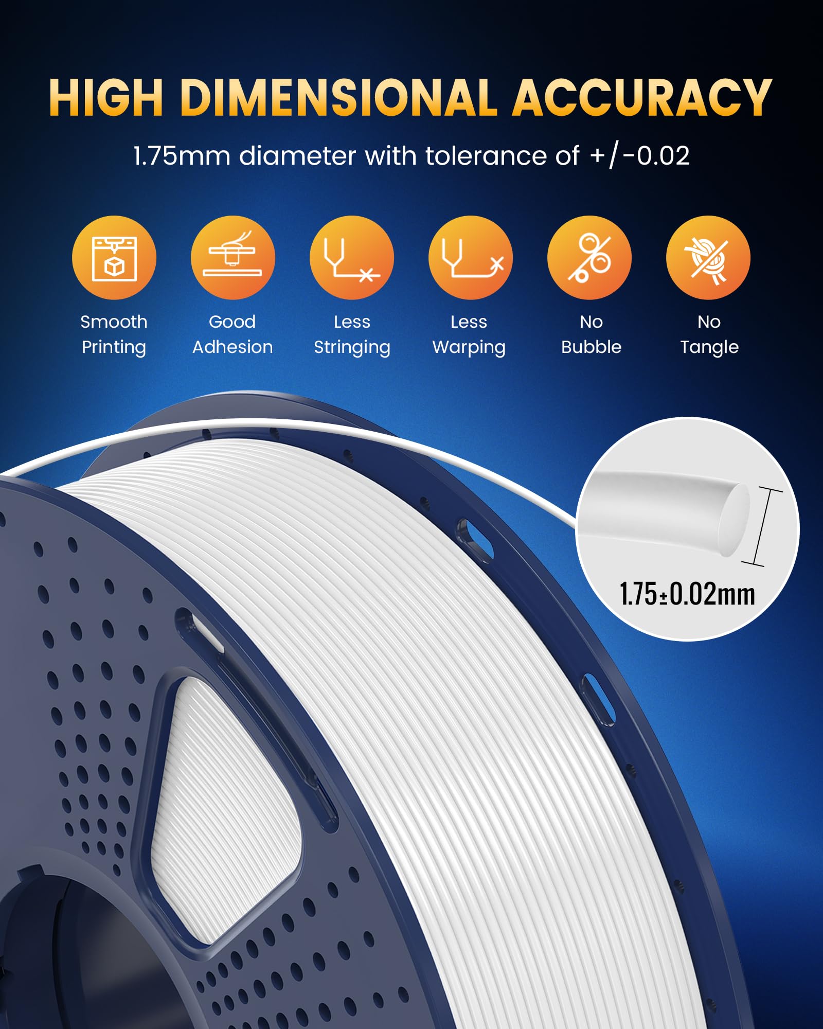 SUNLU vacuum-sealed bag preserving filament dryness and preventing moisture damage