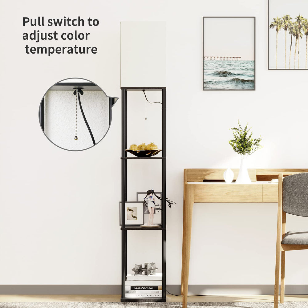 sunmory estantes decorados con plantas y marcos para inspiración decorativa