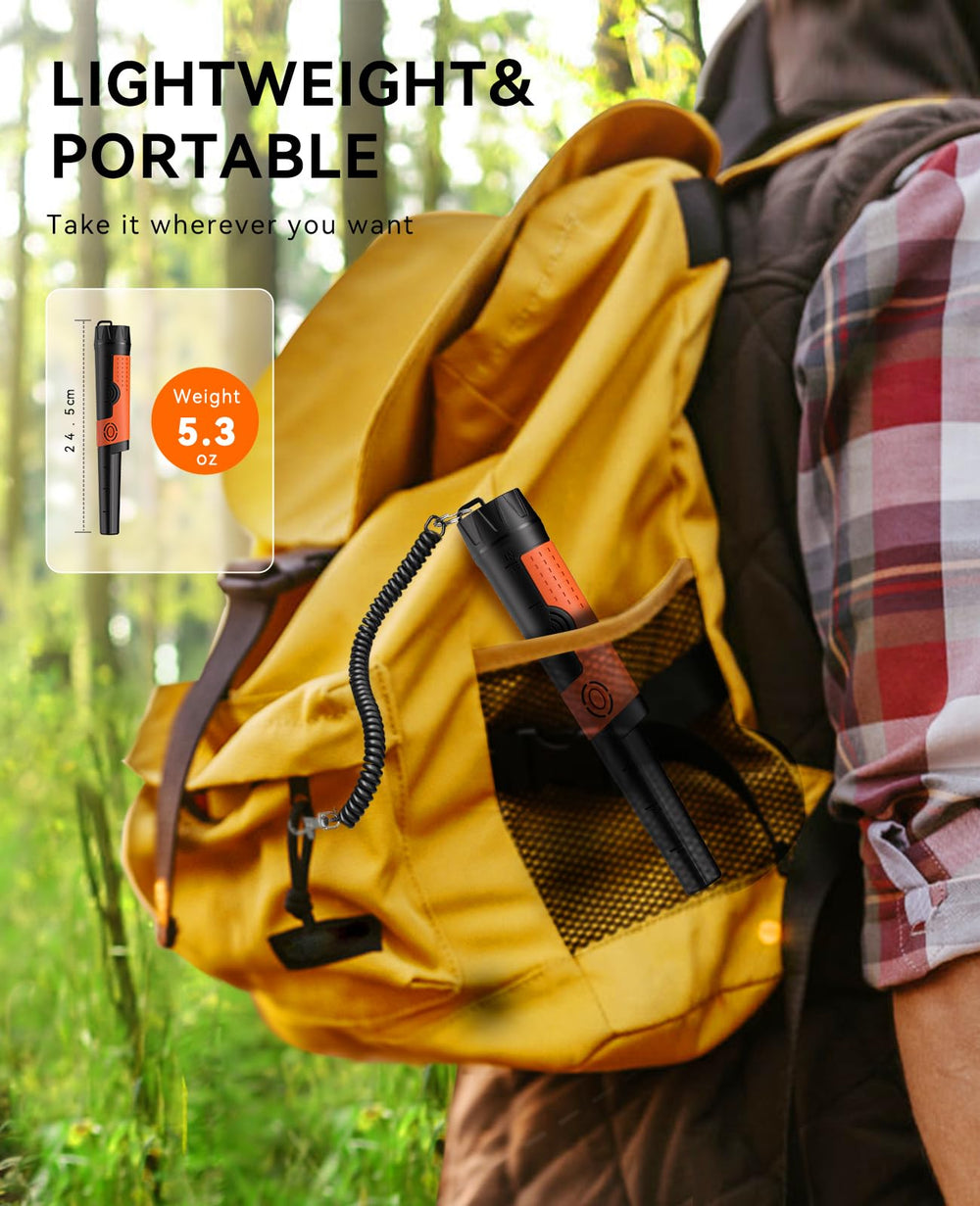 SUNPOW OTMD12 almacenado en funda de cinturón para transporte seguro