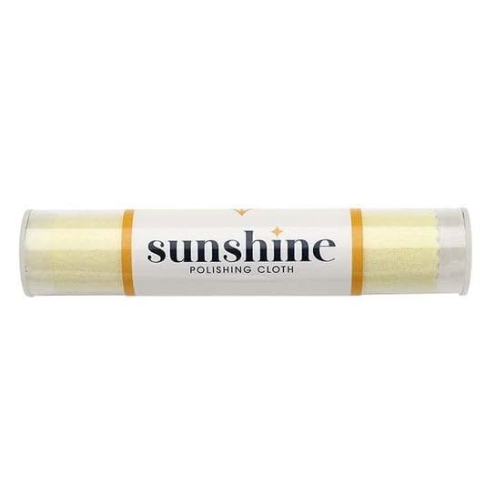 Sunshine detalle de la textura del paño impregnado mostrando compuesto limpiador