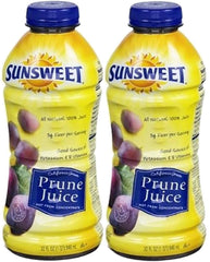 Sunsweet botella frontal 32 oz mostrando presentación práctica y sabor natural