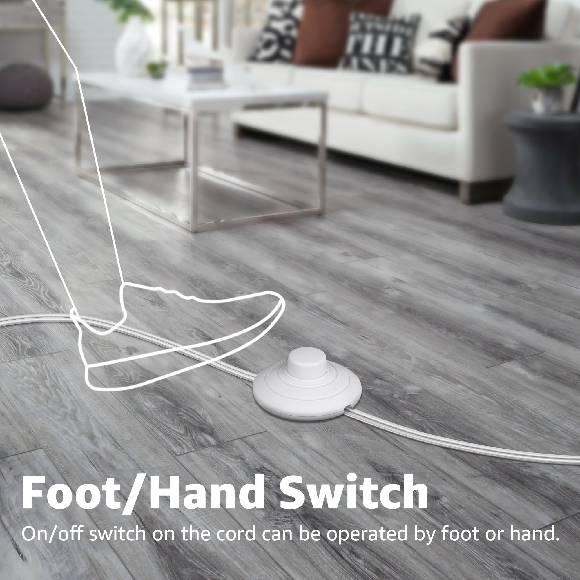 SUNVIE cable de 5.9 ft para ubicación flexible y colocación sin obras