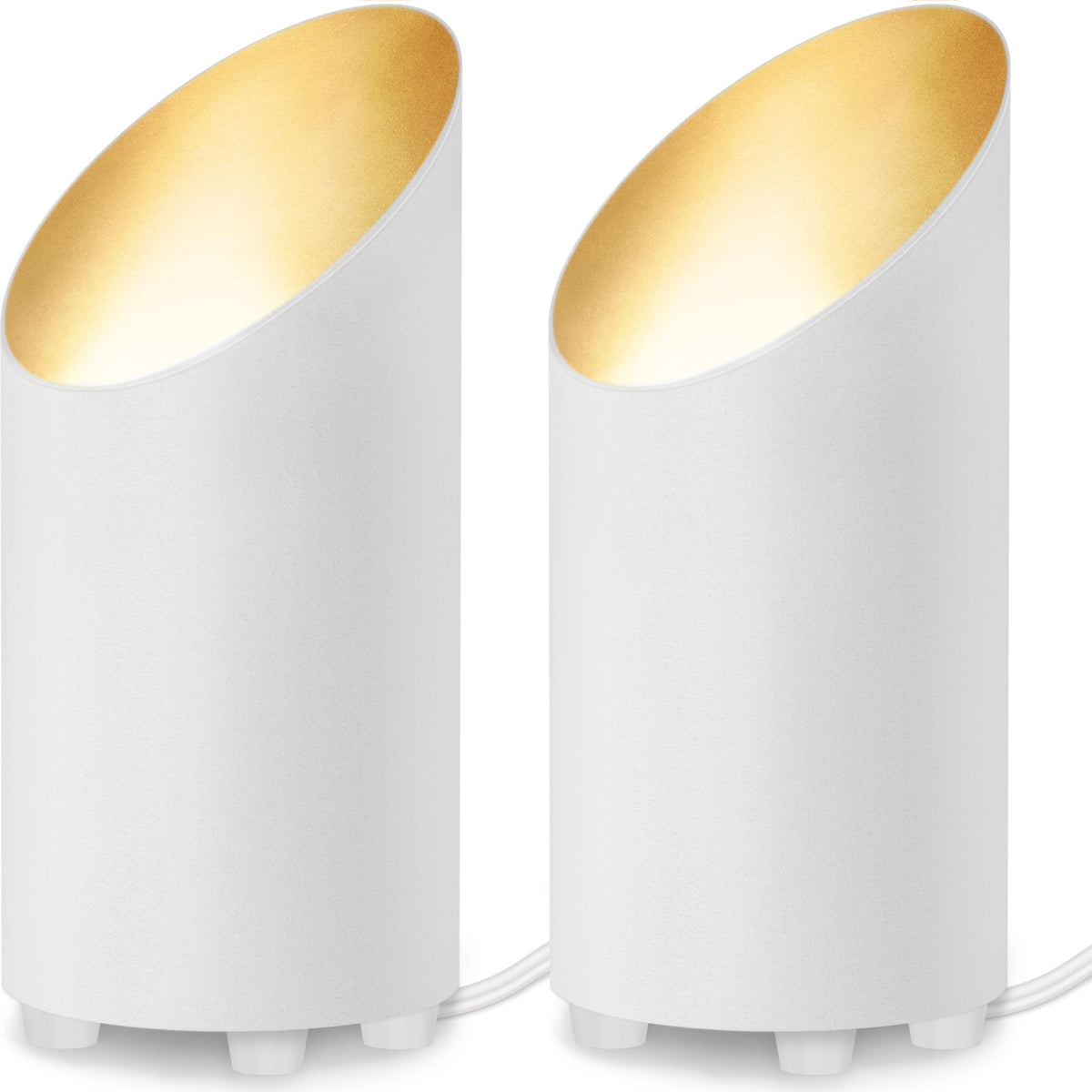 SUNVIE uplight frontal muestra diseño blanco moderno y estética elegante