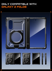 SUPCASE rear profile view showing reinforced corners and hinge protection