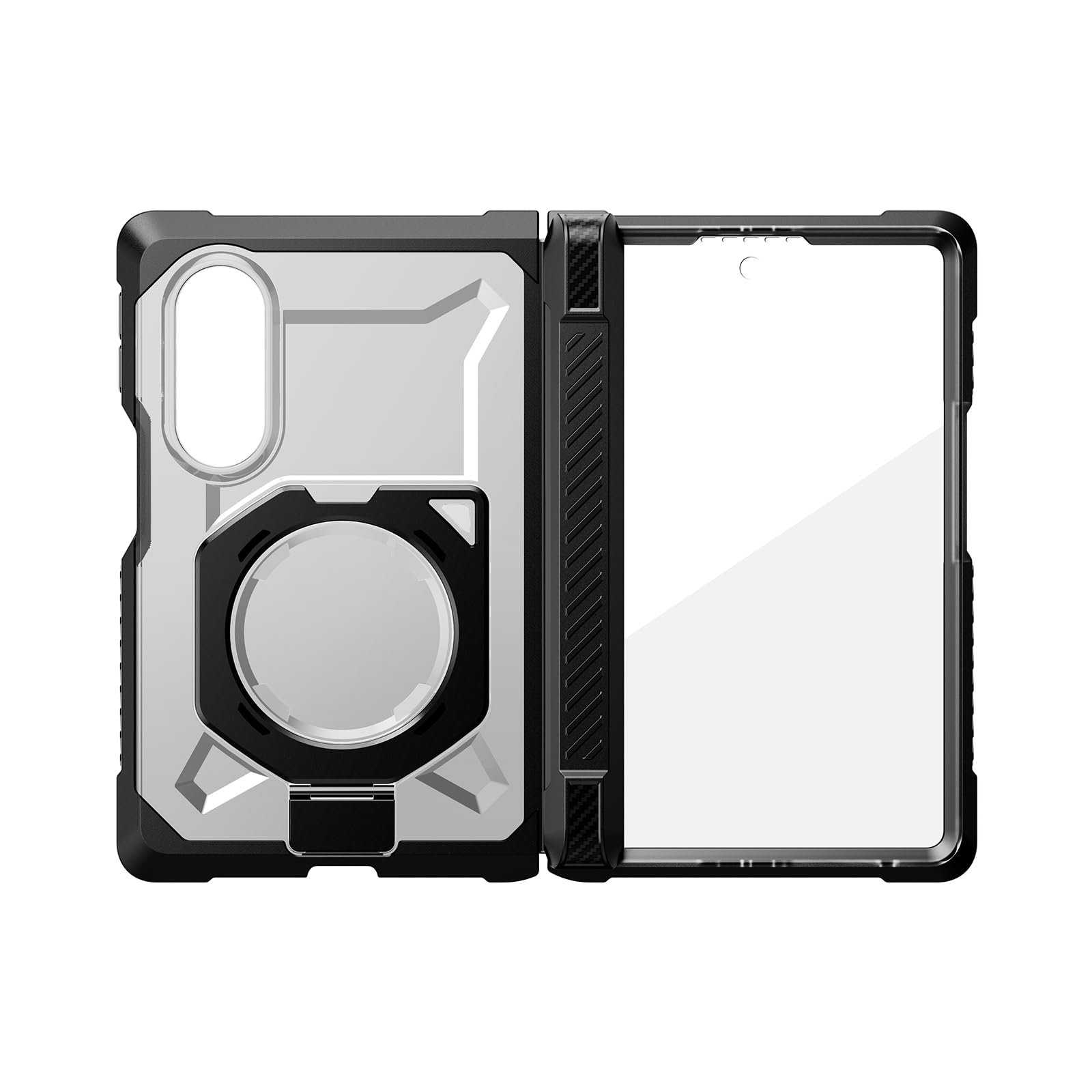 SUPCASE Fold 8 in commuter setting offering protection on the go