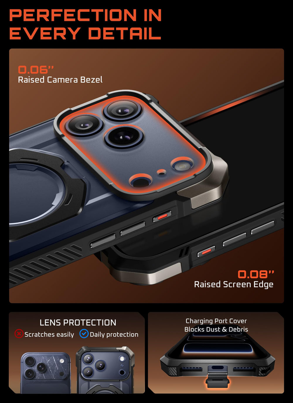 SUPCASE in a desk lifestyle scene for media, calls, and everyday use