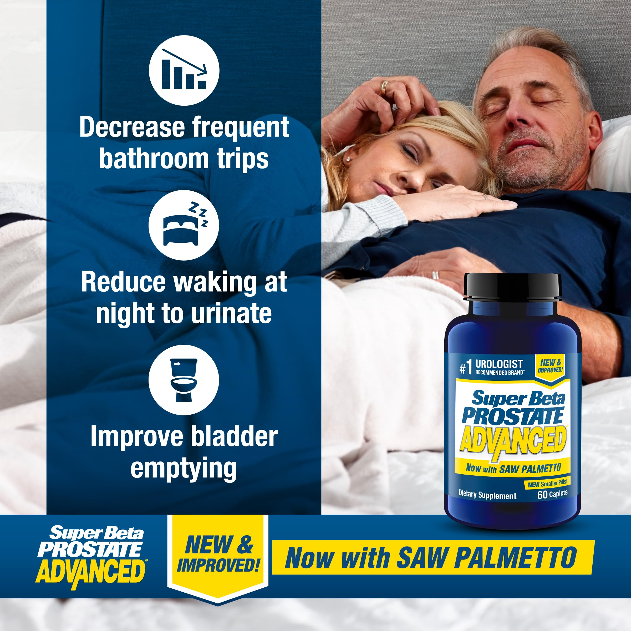 SUPER BETA PROSTATE etiqueta trasera con información de ingredientes y tabla nutricional