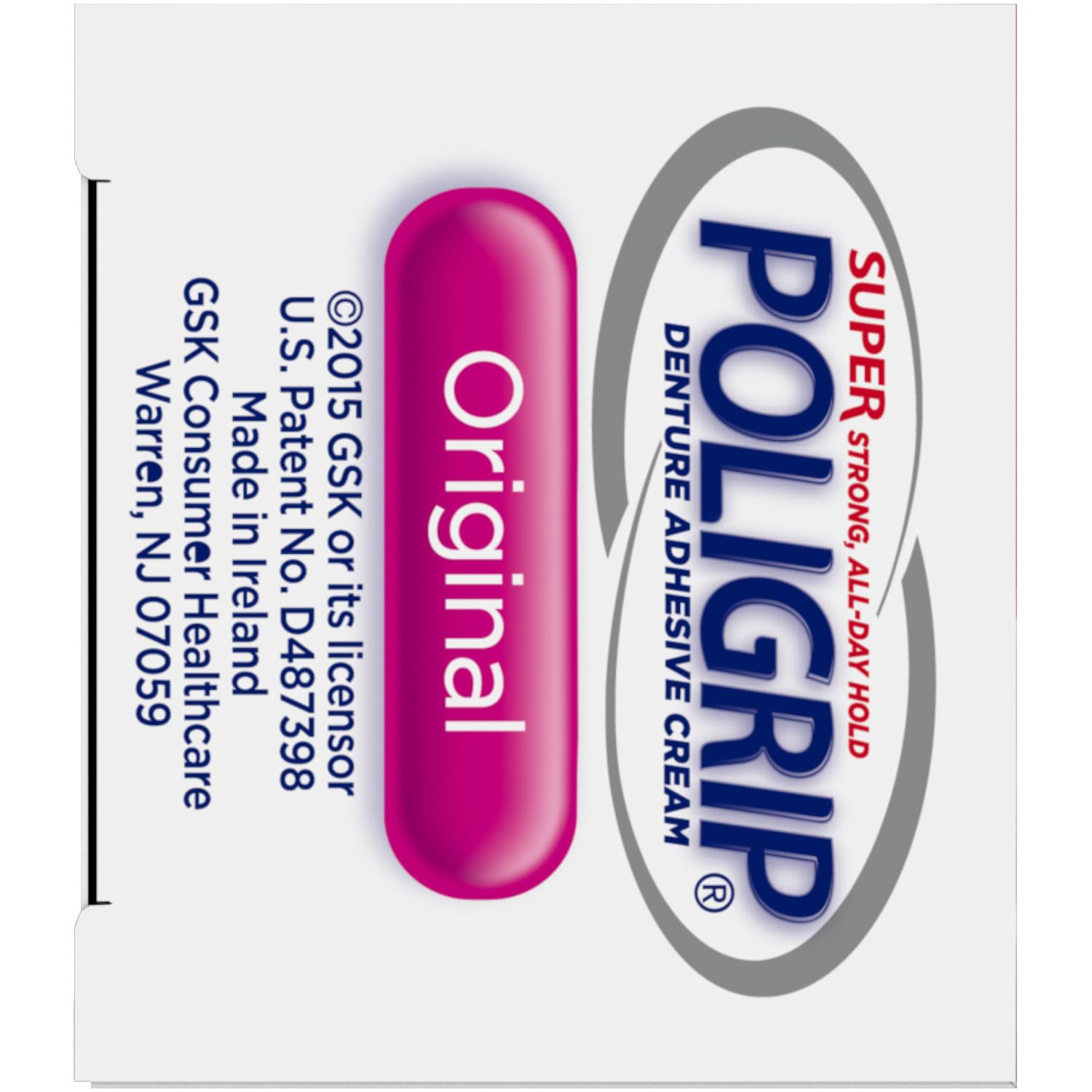 Super Poligrip pack compacto ideal para viajes y almacenamiento