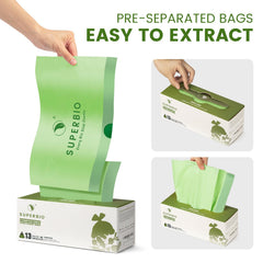 superbio bolsa extendida mostrando textura resistente para evitar rasgaduras
