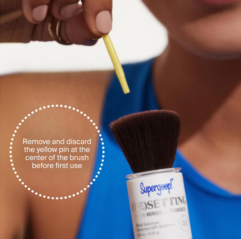 Supergoop! etiqueta con ingredientes clave como ceramidas y gliceridos de oliva
