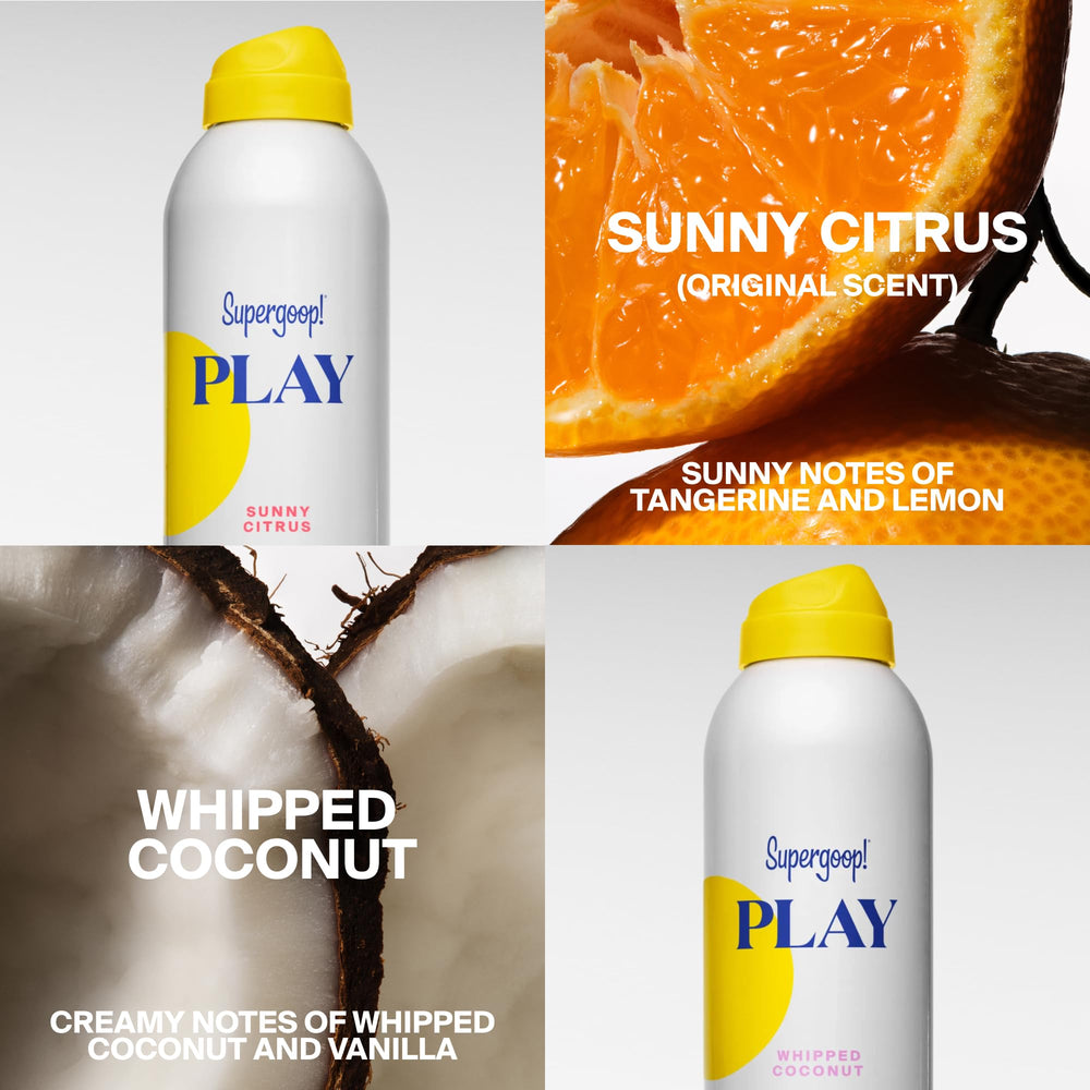 Supergoop! etiqueta con vitamina C y extractos antioxidantes visibles