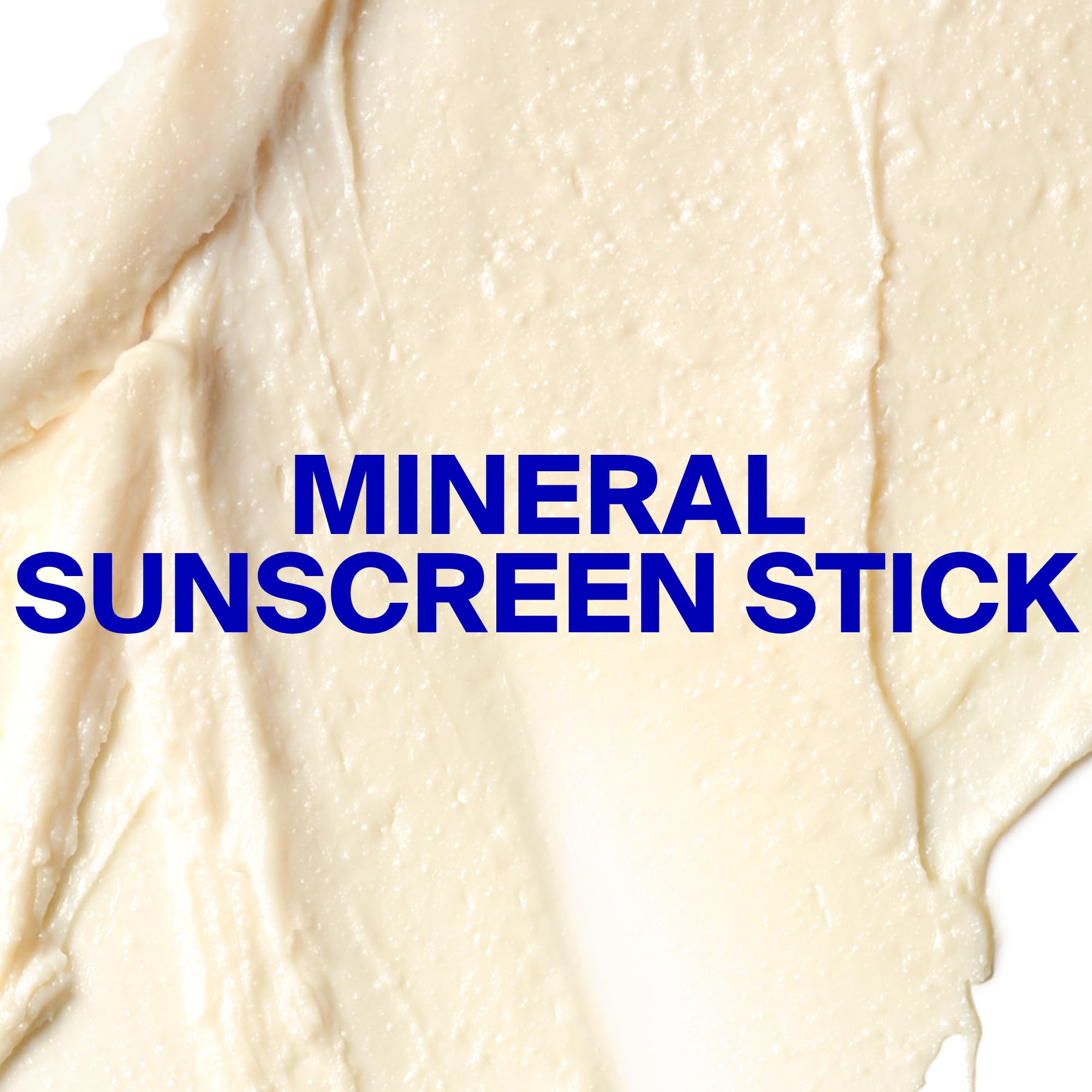 Supergoop! primer plano de textura del stick mostrando fácil difusión y acabado natural