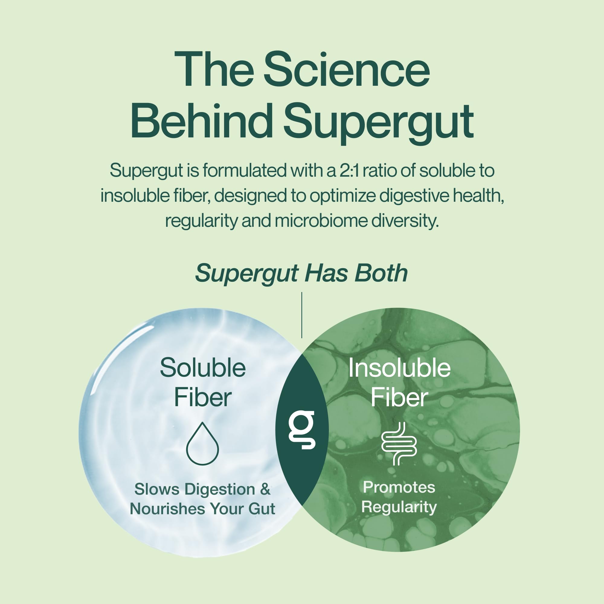 Supergut mezclado en batido mostrando integración y sabor neutro