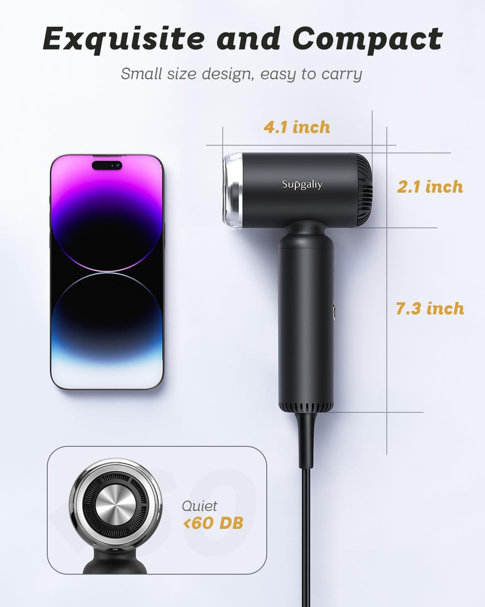 SUPGALIY difusor magnético para rizos definidos y volumen