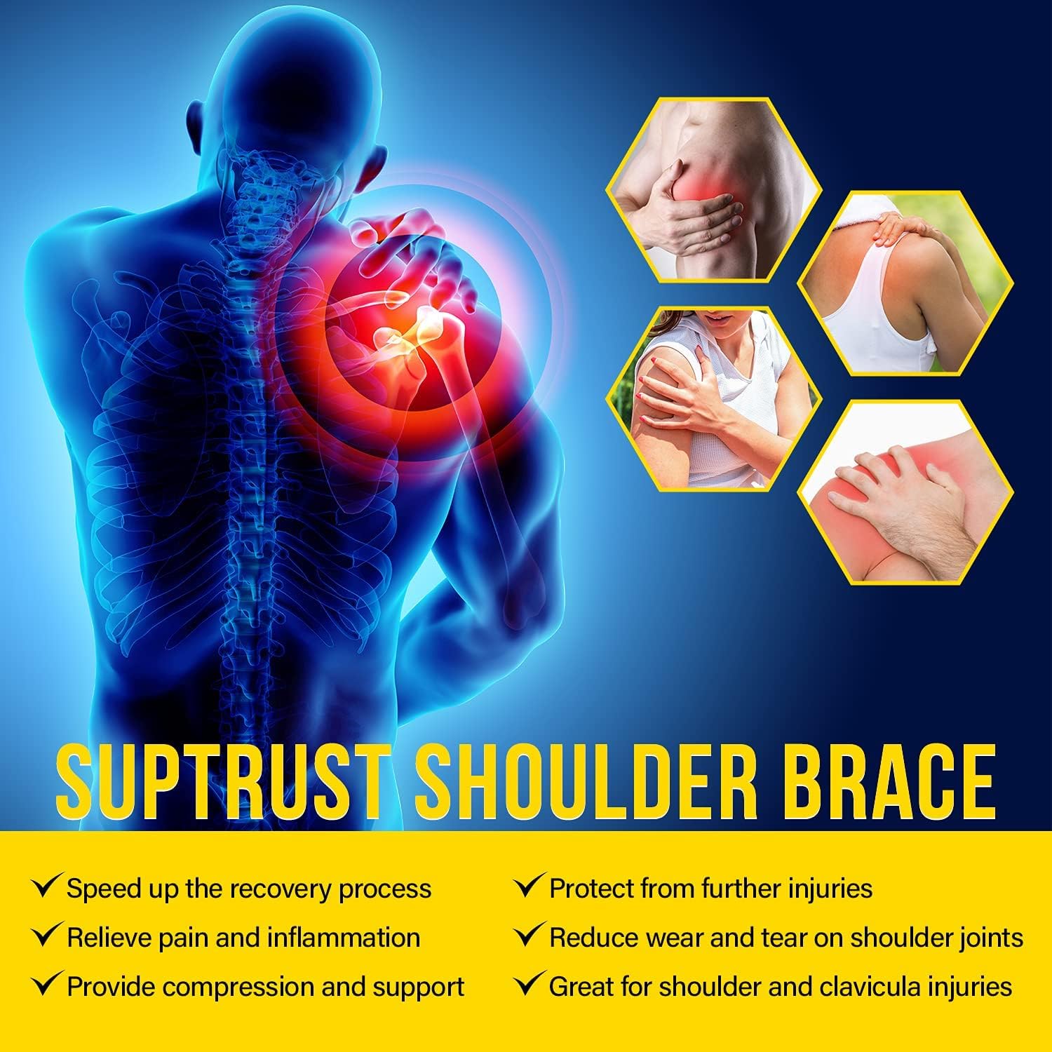 Suptrust textura de neopreno transpirable para confort prolongado