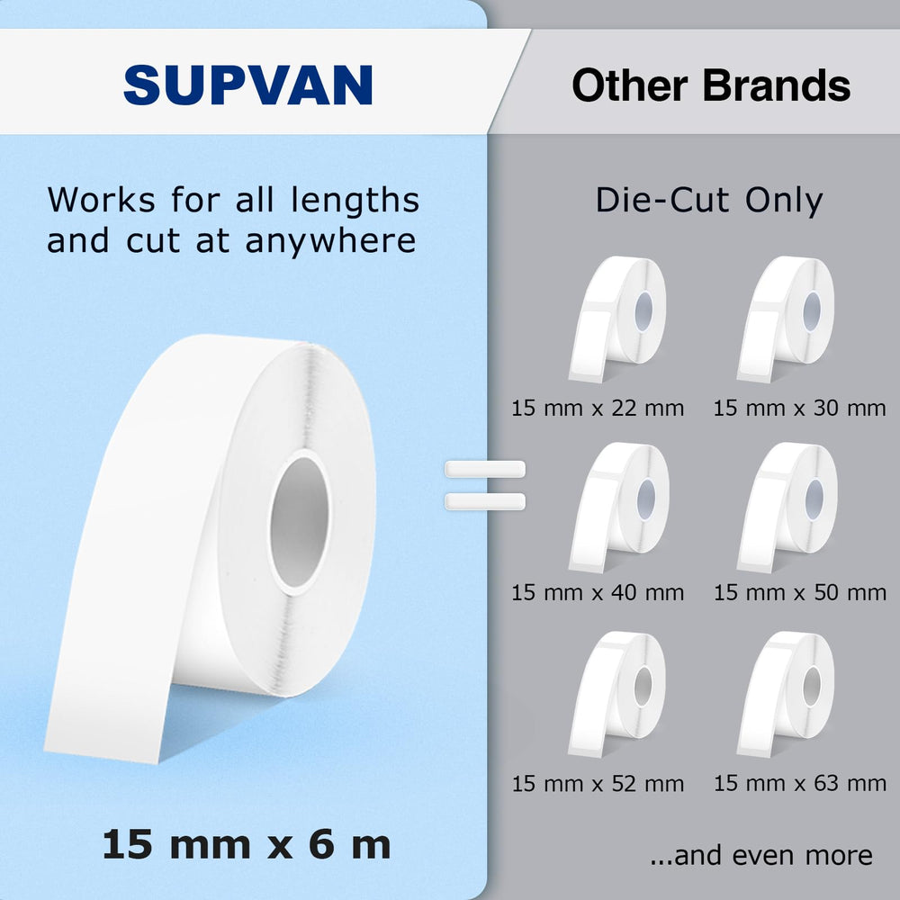 SUPVAN E10 en mano para comparar tamaño y uso cómodo