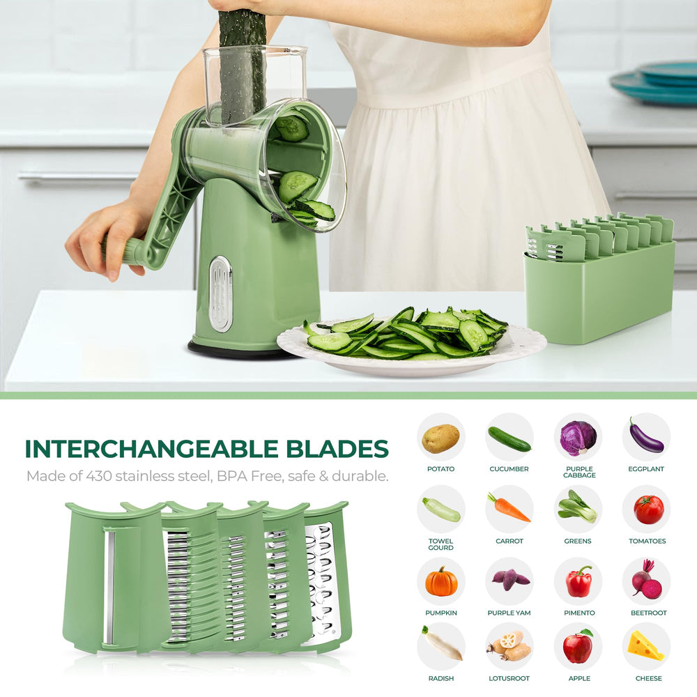 SUSTEAS en cocina con color verde, estética natural y funcional