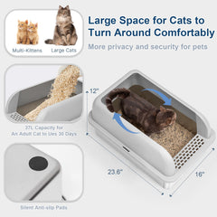 suzzipaws tabla de salida y pedal que reducen arena en el hogar