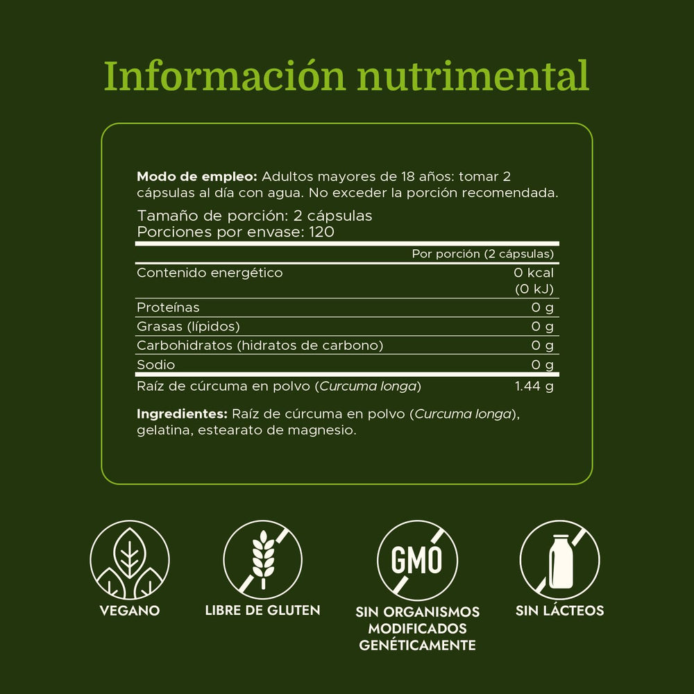 Swanson etiqueta con información nutricional y certificados visibles