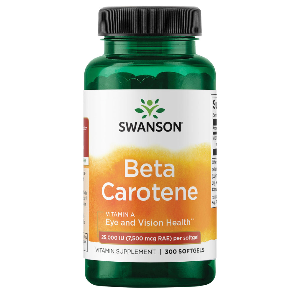 Swanson envase frontal mostrando 300 softgels y beneficio de suplementación