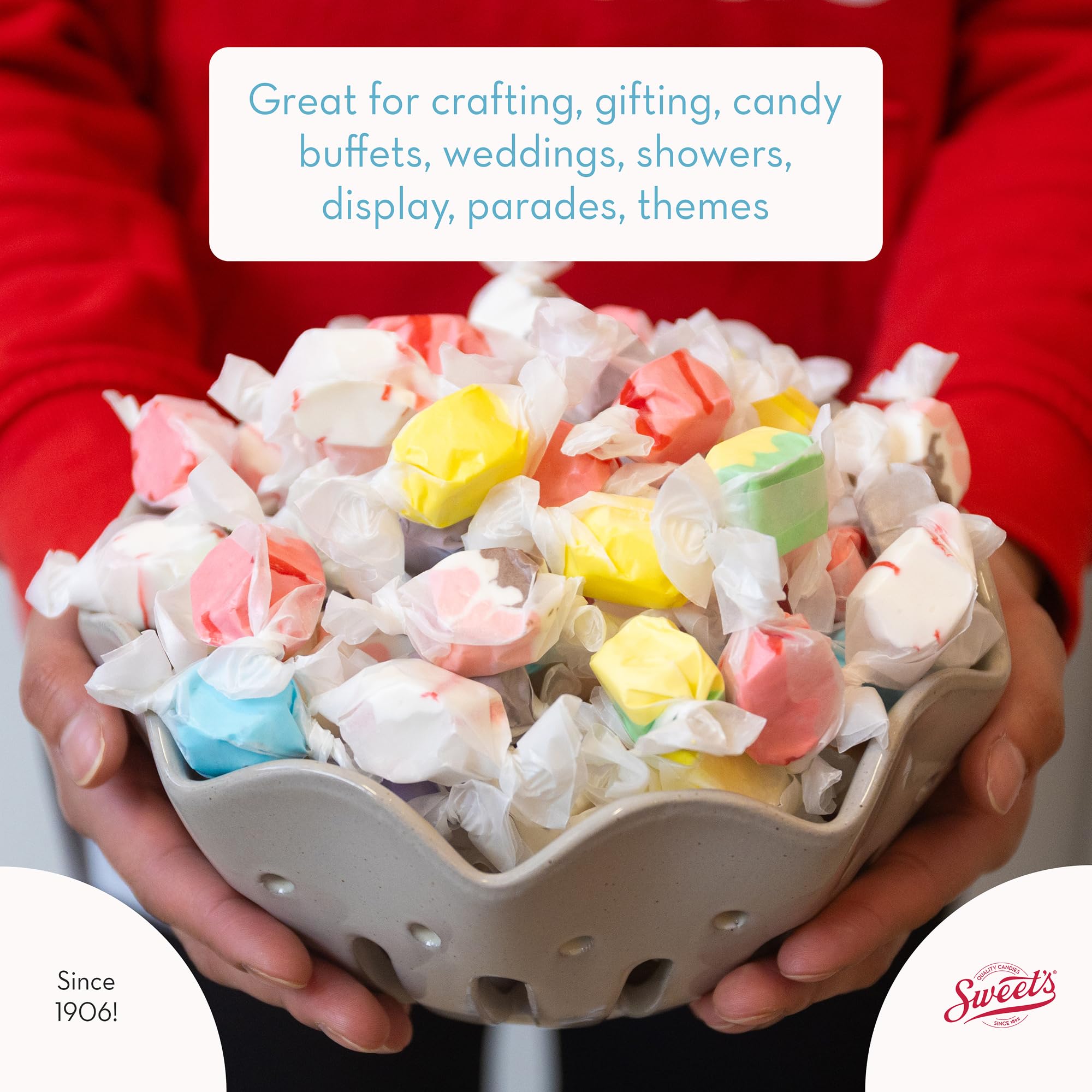 Sweet Candy Company etiqueta y lista de ingredientes, claridad y confianza para el comprador