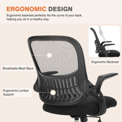 Sweetcrispy flip-up armrest demonstration saving space when not in use