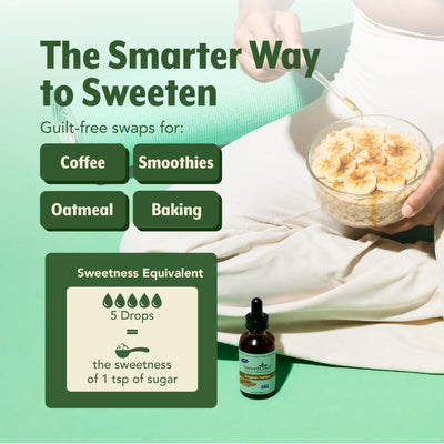 SweetLeaf pack de 2 frascos English Toffee listo para usar