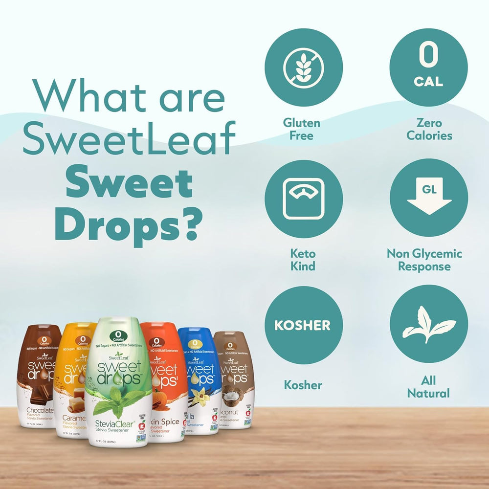 SweetLeaf utilizado en batido frutal mostrando sabor vainilla sin azúcar
