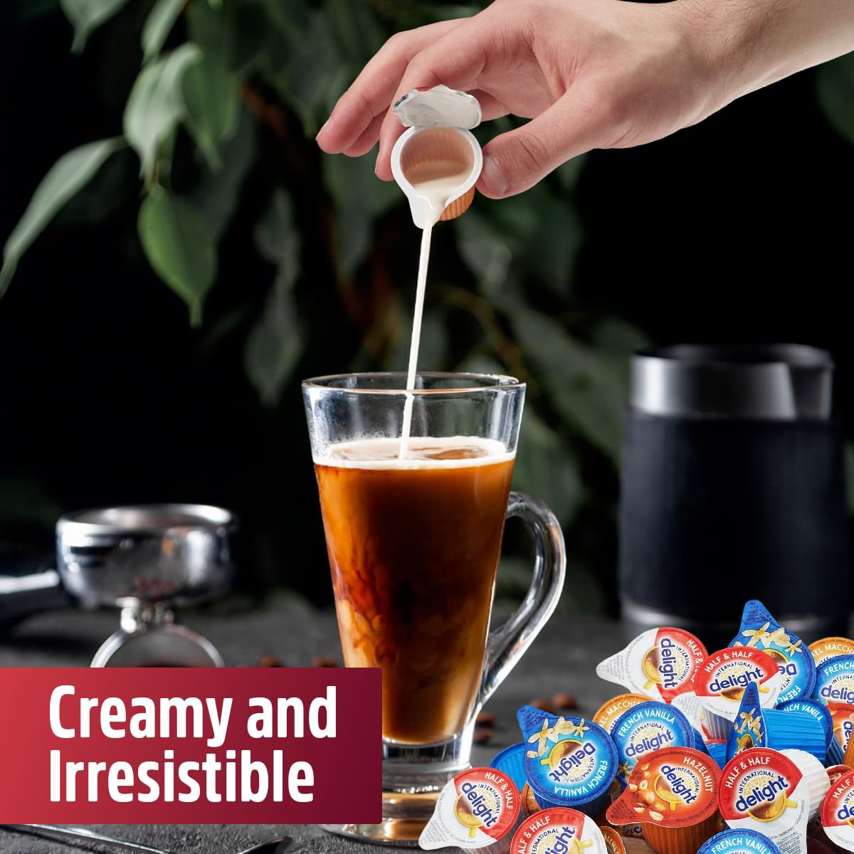 SWEETSIDE CANDY CO. estación de café en oficina con surtido para invitados