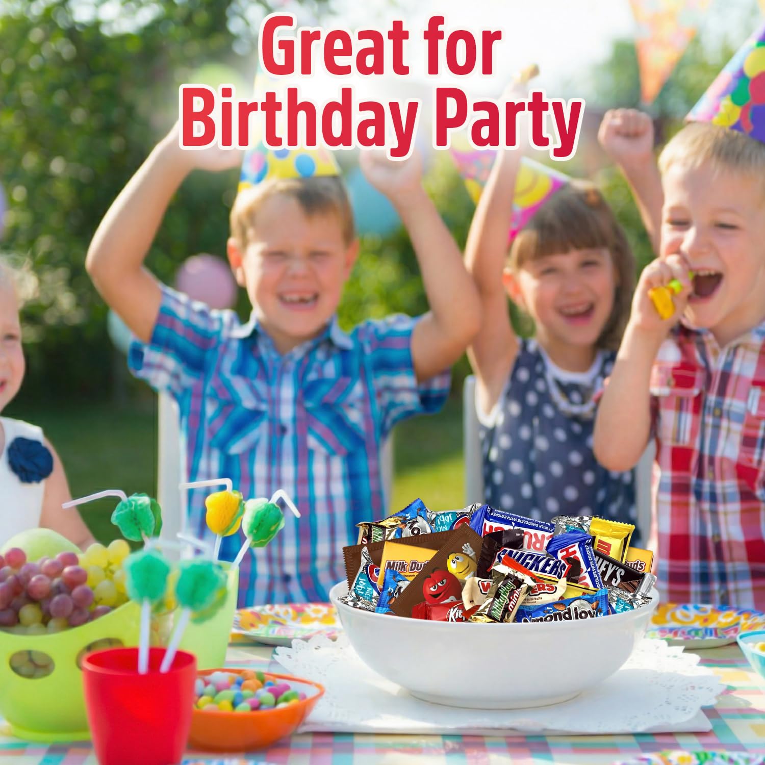 SWEETSIDE CANDY CO. familia disfrutando mezcla ideal para celebraciones