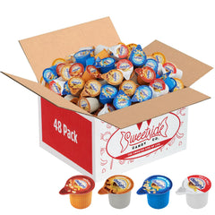 SWEETSIDE CANDY CO. frente del paquete con variedad y conveniencia
