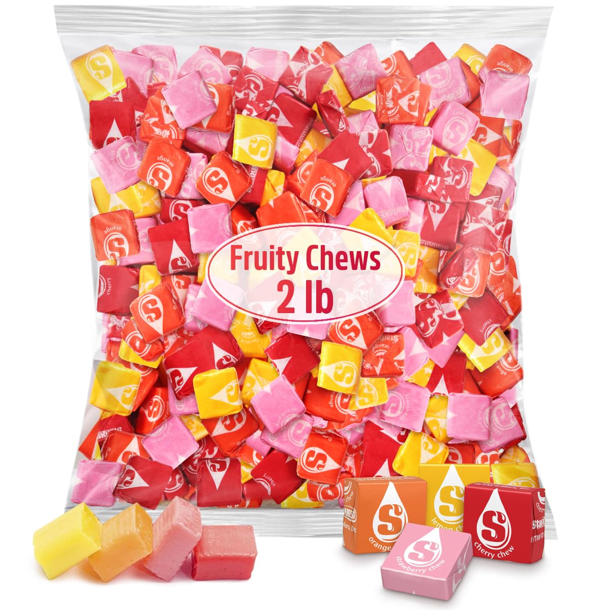 SWEETSIDE CANDY CO. paquete frontal mostrando 2 lb y etiqueta clara
