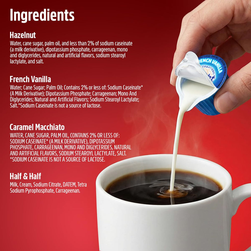 SWEETSIDE CANDY CO. creamer mezclado en café frío para sabor uniforme