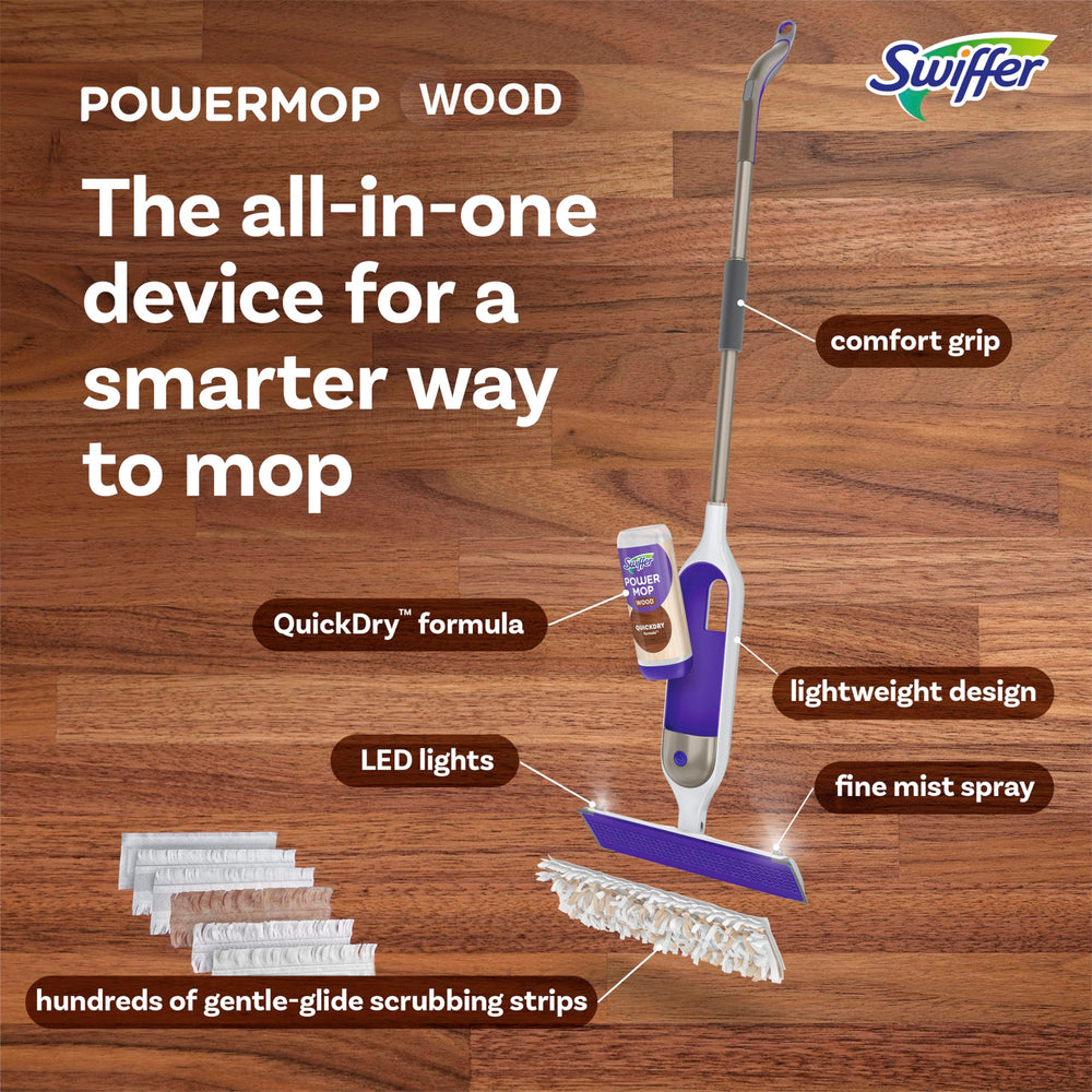 Swiffer botella QuickDry limón que seca rápido y deja aroma fresco