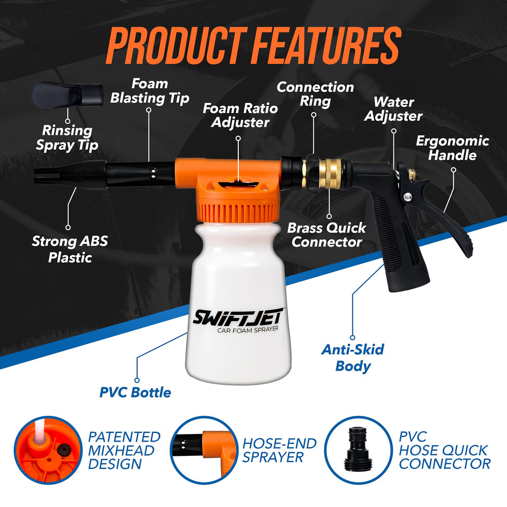 SwiftJet manopla de microfibra suave que protege pintura al frotar