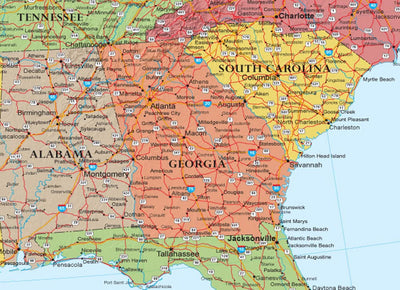 Swiftmaps detailed map labels and city names offering easy-to-read reference