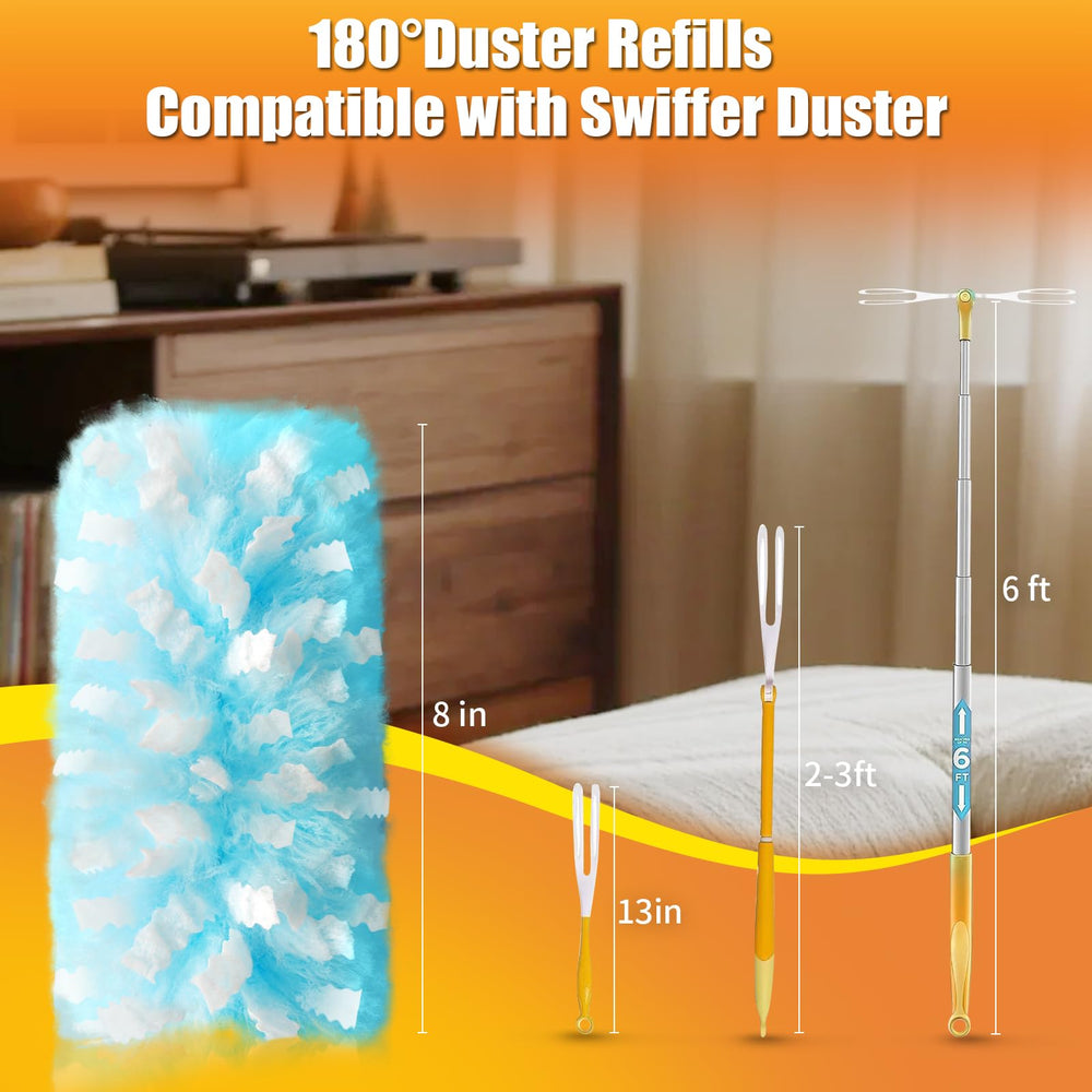 Swilsweep microfiber close-up showing thick fibers that trap dust effectively